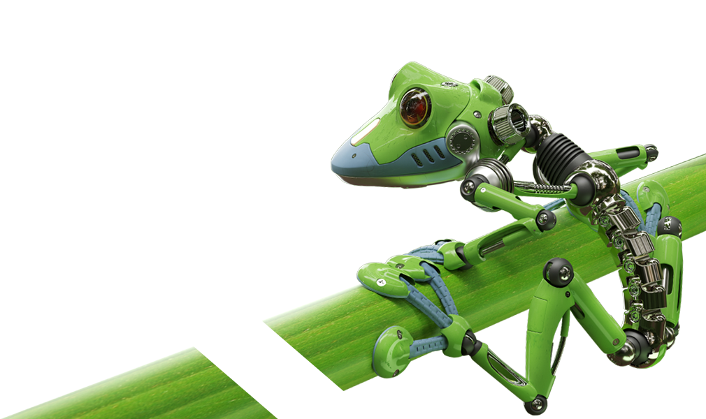 robot frog
